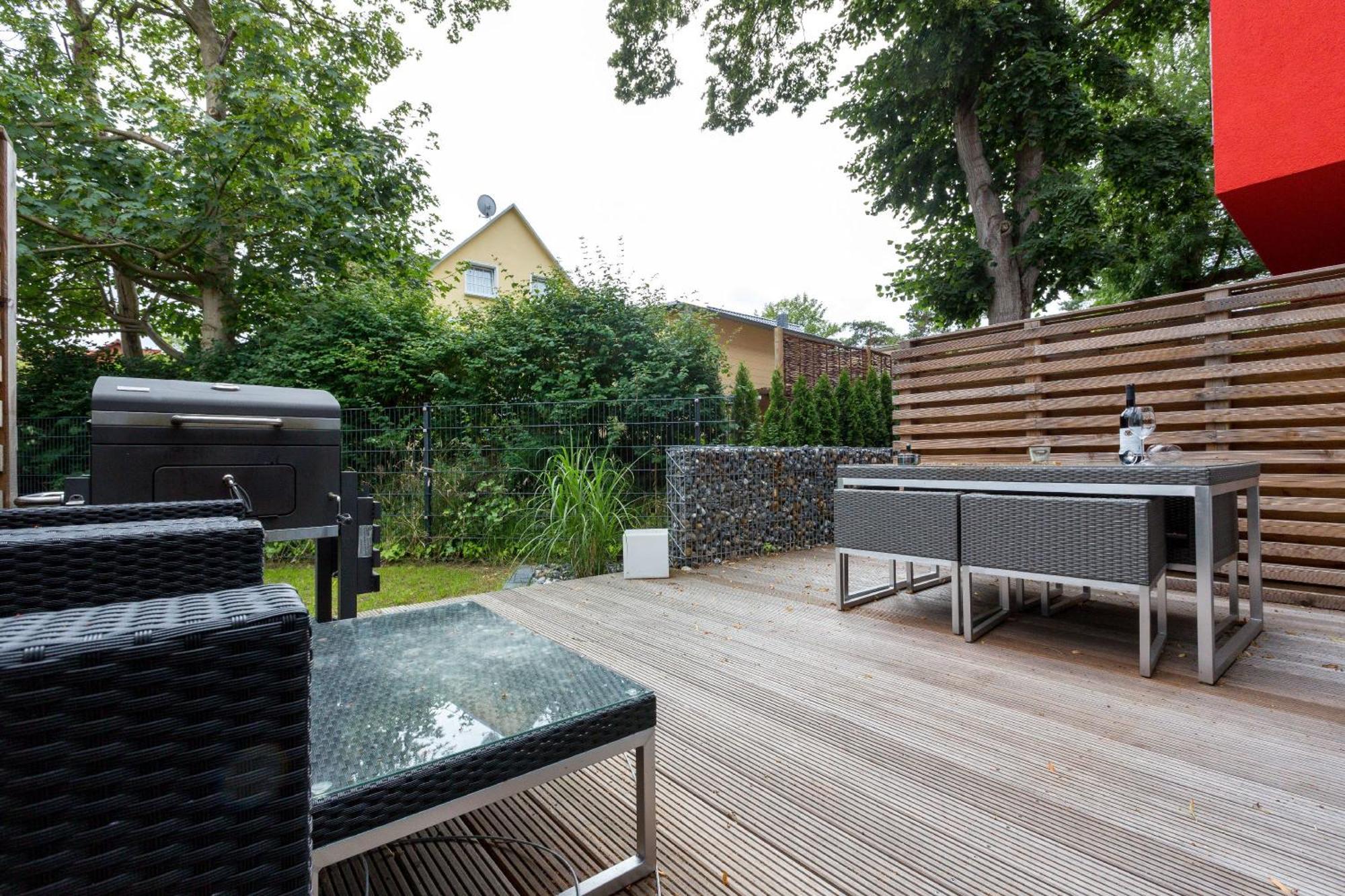 Residenz Mare Baltikum Fewo 3 - Strandnah, Terrasse, Sauna ユリウスルー エクステリア 写真